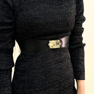 کمربند زنانه کشی شنل قفلی