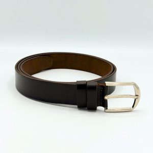 کمربند مردانه چرم طبیعی ۳.۵ سانت