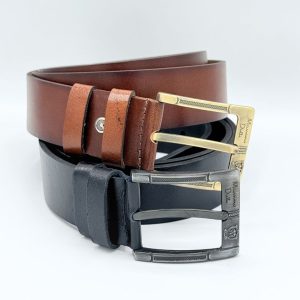 کمربند مردانه چرم طبیعی ۵ سانت
