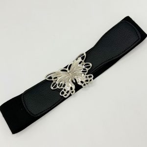 کمربند زنانه کشی سگک شاپرک خارجی