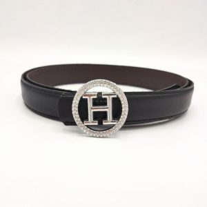 کمربند زنانه ۲.۵ سانت سگک خارجی نگینی