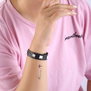 دستبند زنانه مردانه ۱.۵ سانت