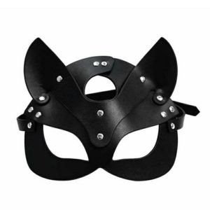 نقاب چرمی مدل گربه ای