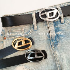 کمربند مردانه سگک دیزل 4 سانت