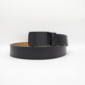 کمربند مردانه ریلی چرم صنعتی ۳.۵ سانت