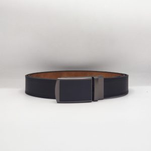 کمربند مردانه ریلی چرم صنعتی ۳.۵ سانت