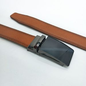 کمربند مردانه ریلی چرم صنعتی ۳.۵ سانت