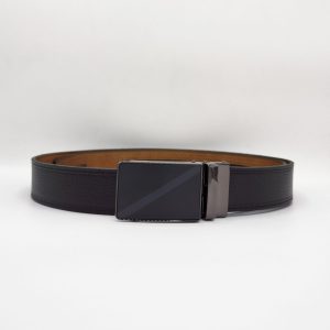 کمربند مردانه ریلی چرم صنعتی ۳.۵ سانت