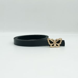 کمربند زنانه ۱.۵ سانت سگک پلاکی